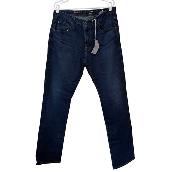 Big Star Other - NWT Big Star Men’s B-Type III Easy Denim Jeans Size 35x34 Straight Leg Blue